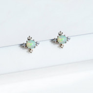 October Birthstone-Antique Earring